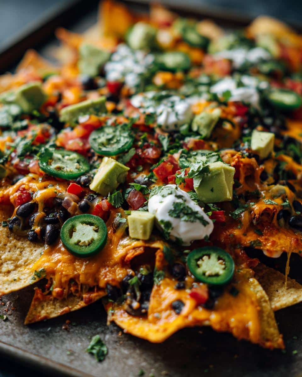 roasted pumpkin nachos - detail 2