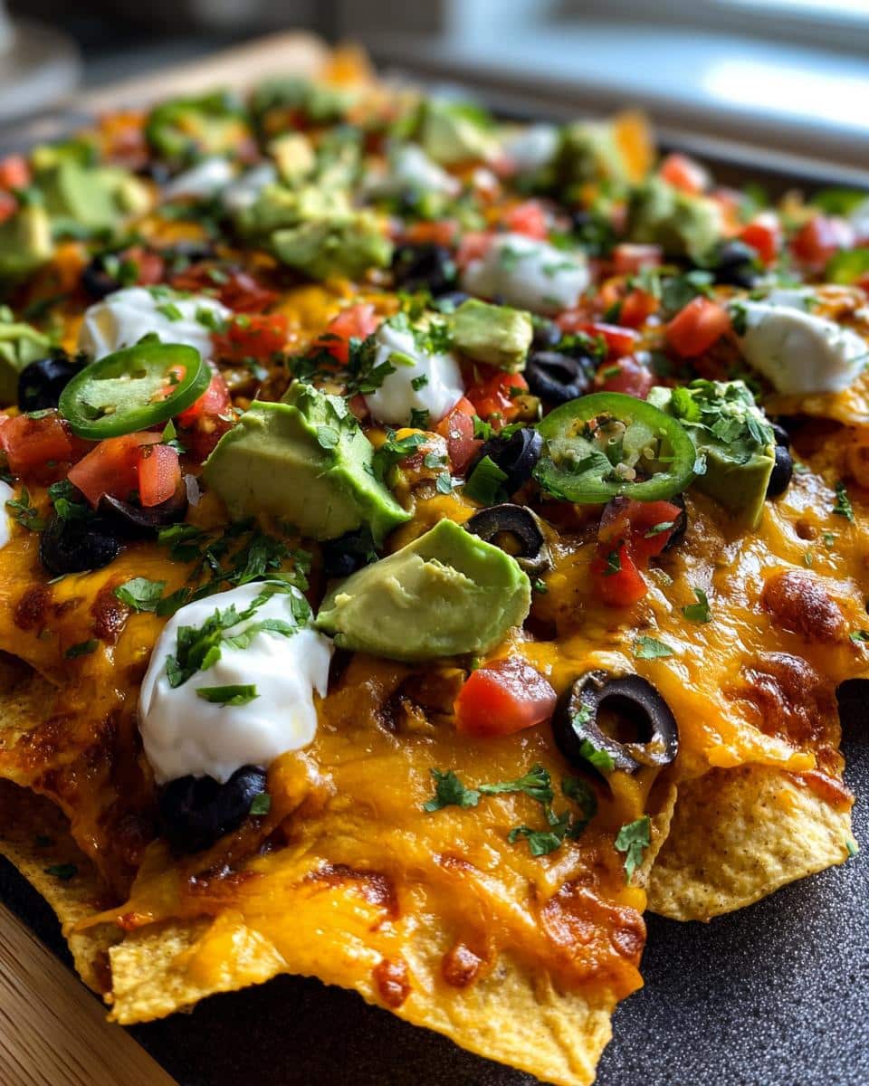 roasted pumpkin nachos - detail 3