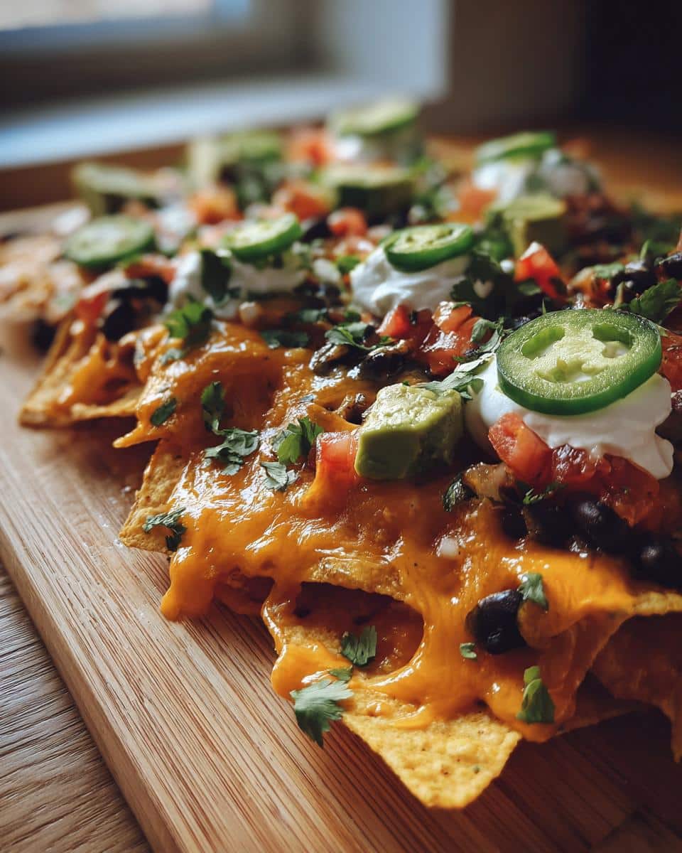 roasted pumpkin nachos - detail 4
