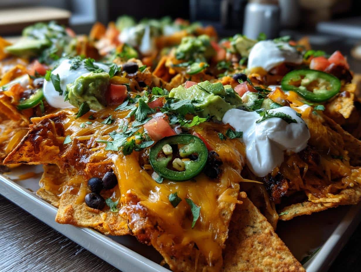 roasted pumpkin nachos