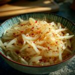 salted daikon salad (shio momi daikon)