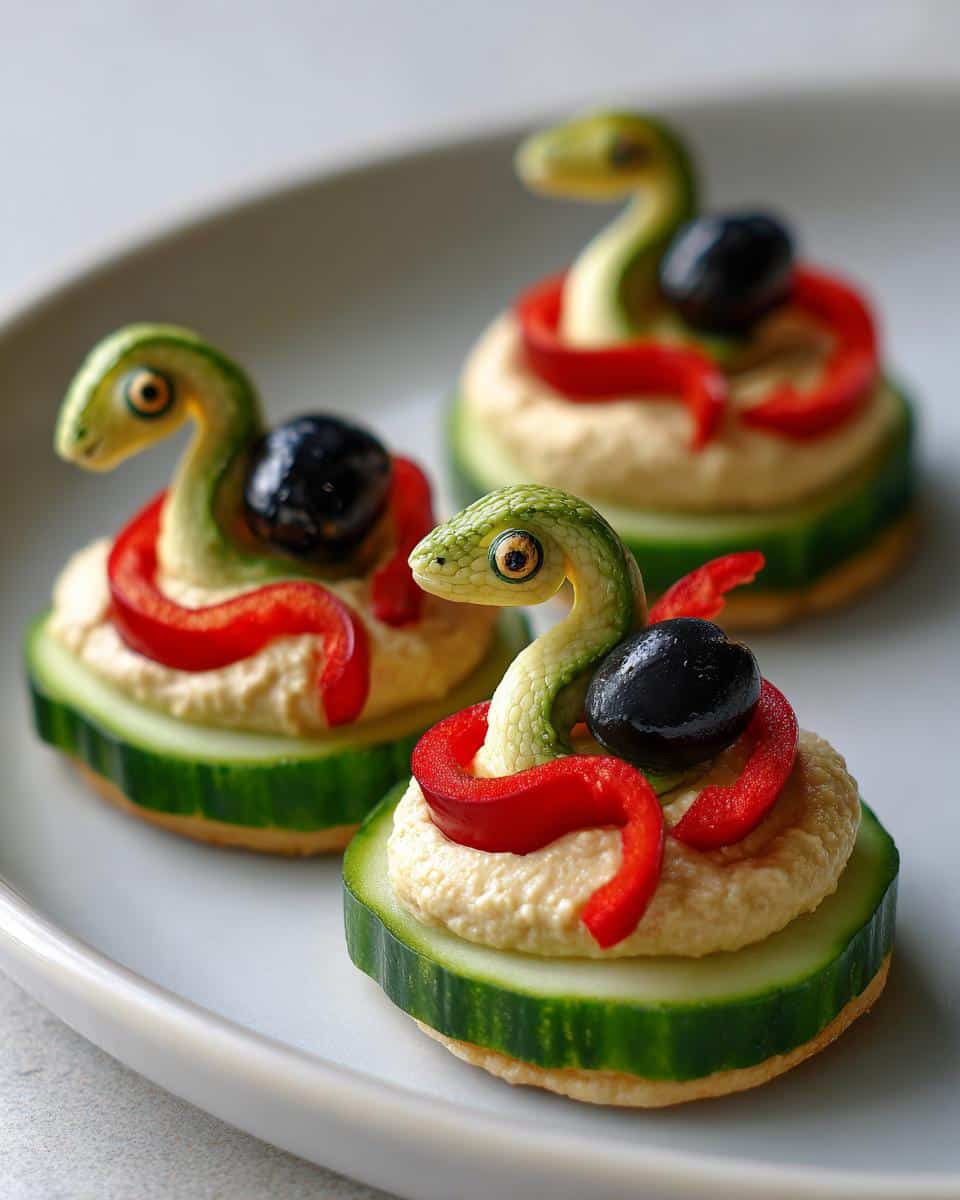 slithering hummus bites - detail 4