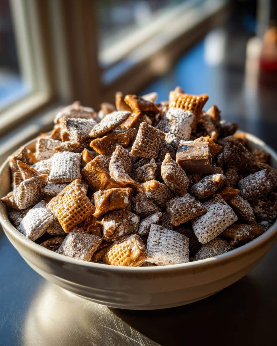 snickers puppy chow - detail 2