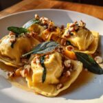 squash & brown butter tortelli