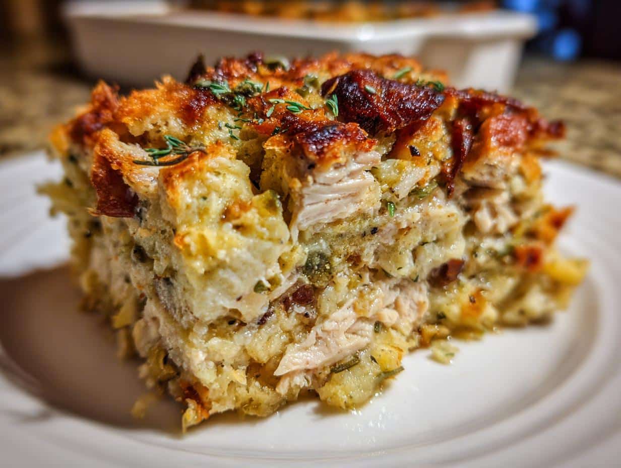 stuffing chicken casserole