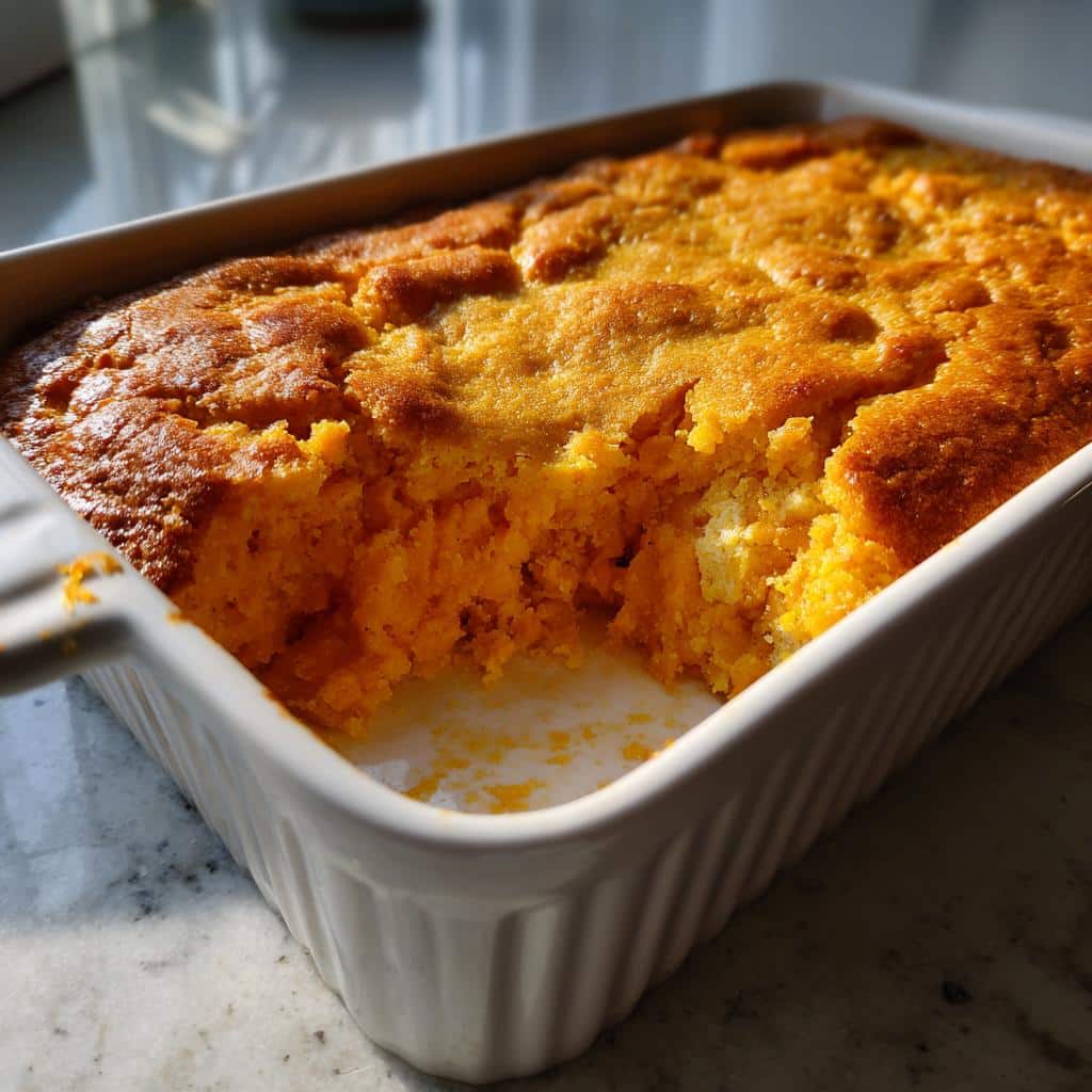 sweet potato souffle - detail 2