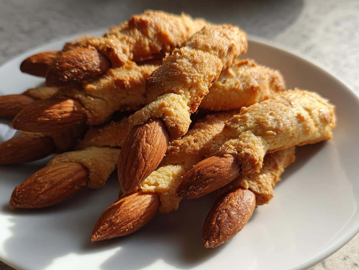 witch finger cookies