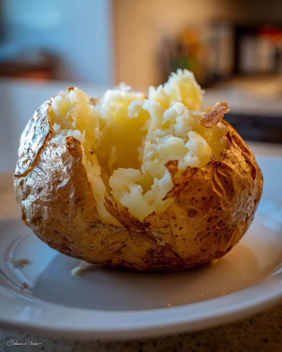 6-minute “baked” potato - detail 1