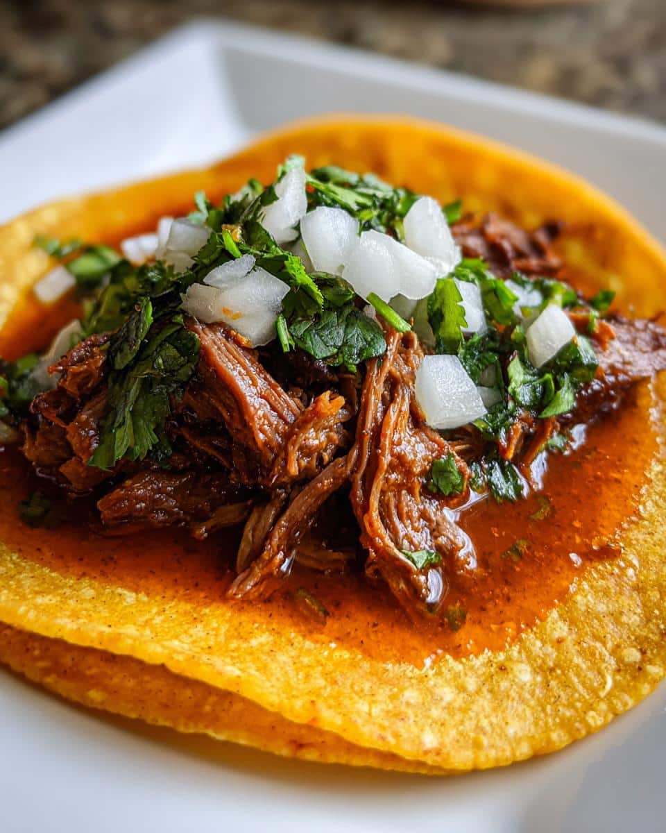 Birria tacos - detail 2