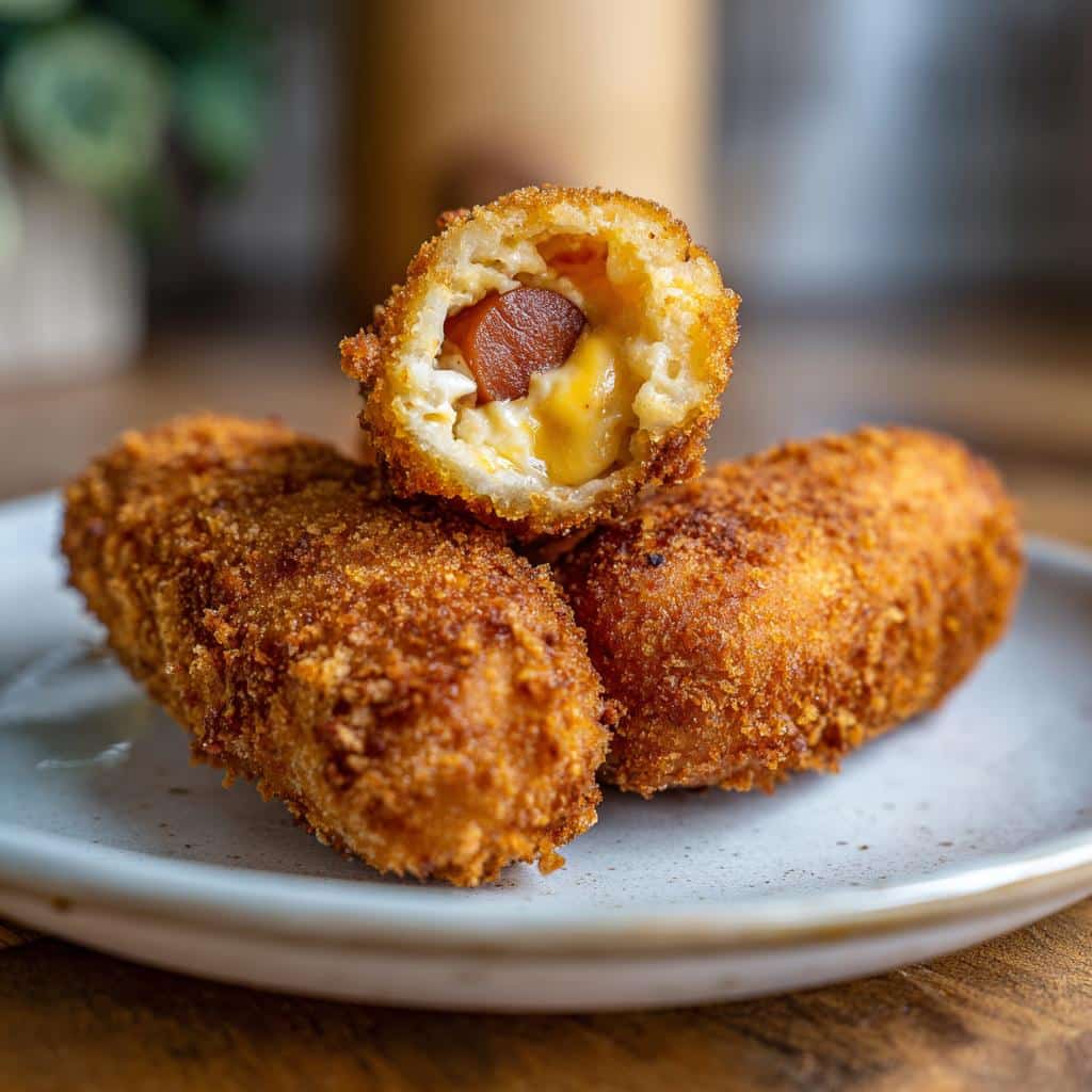 Korean corn dogs - detail 3