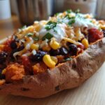 Loaded sweet potato