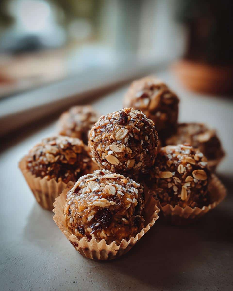 Low calorie protein balls - detail 1