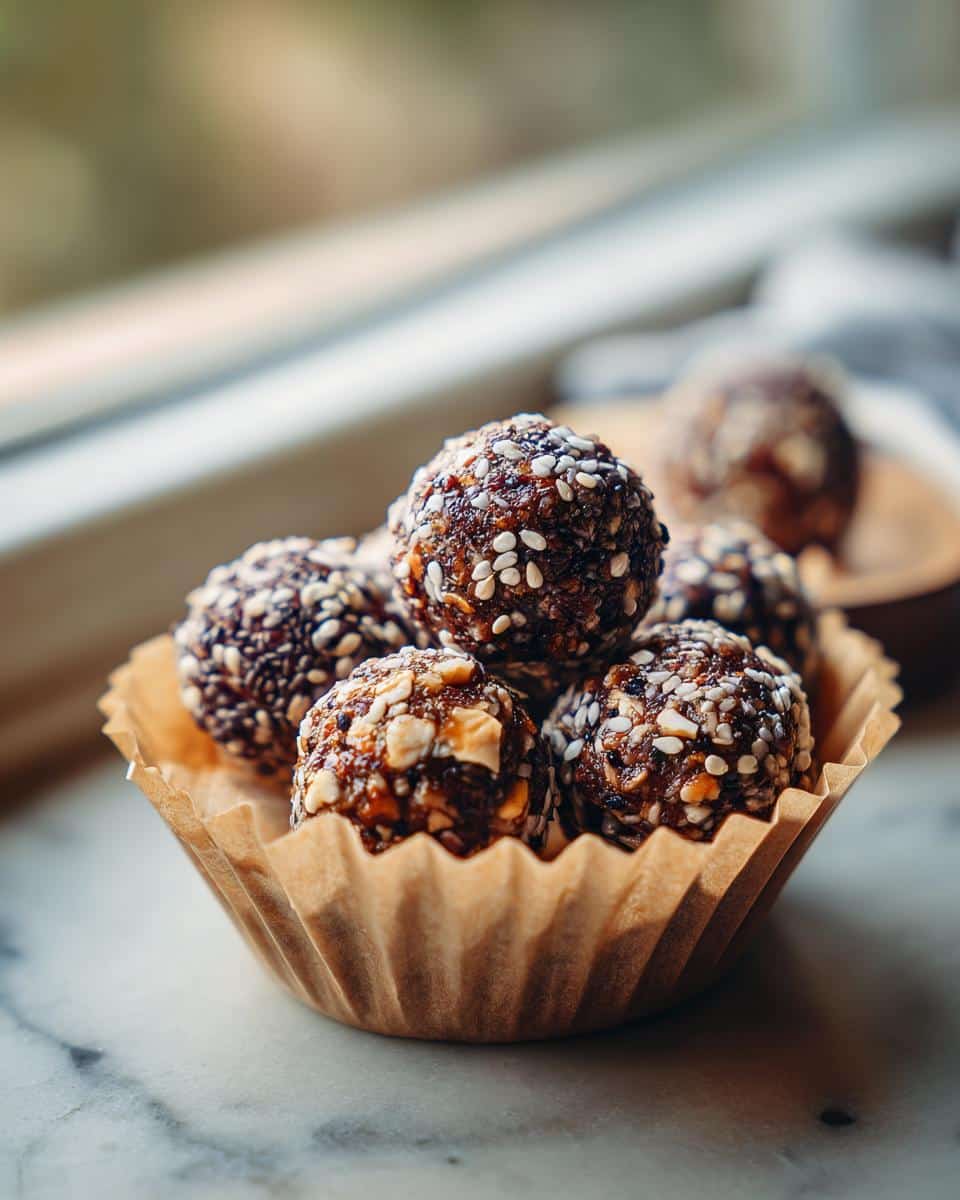 Low calorie protein balls - detail 2