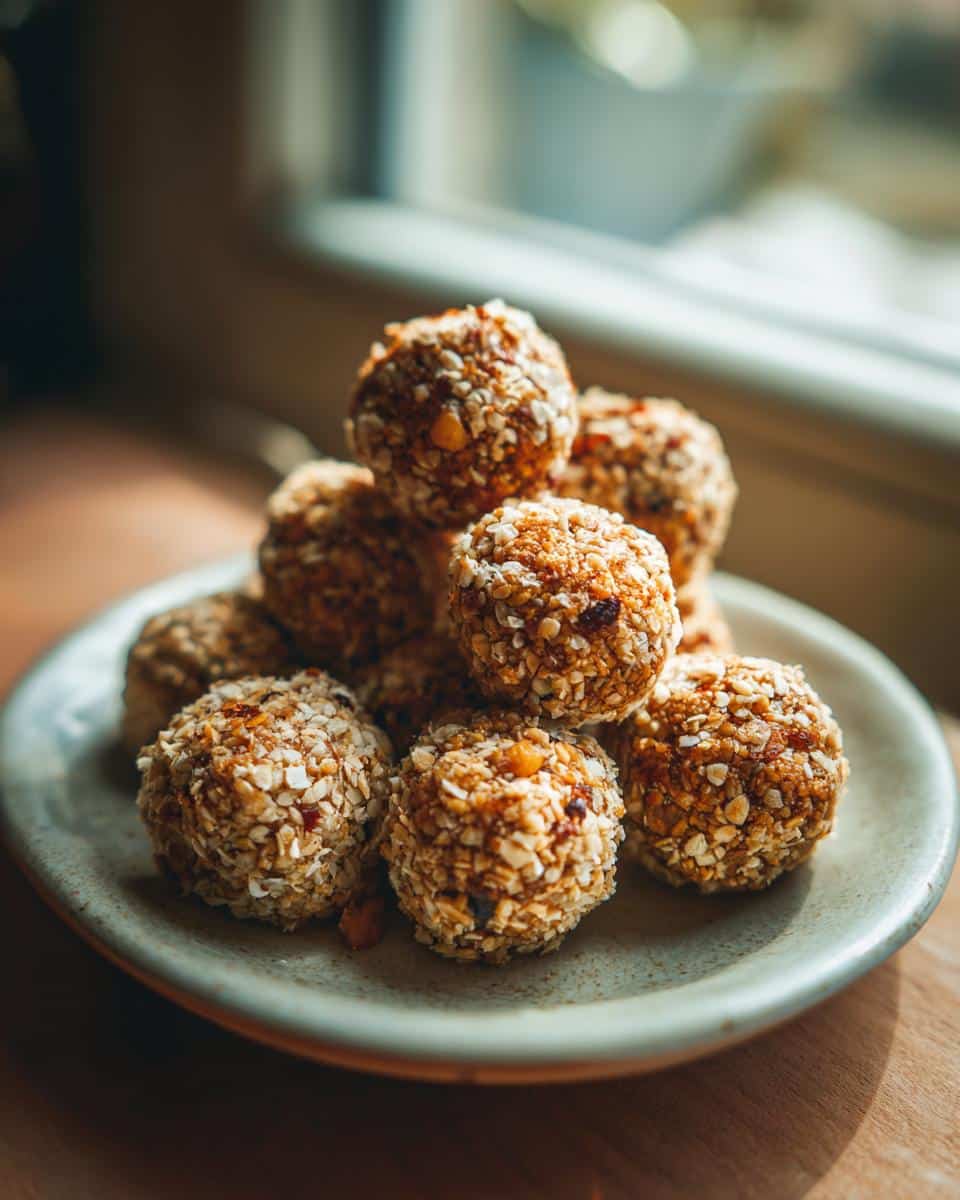 Low sugar protein balls - detail 1