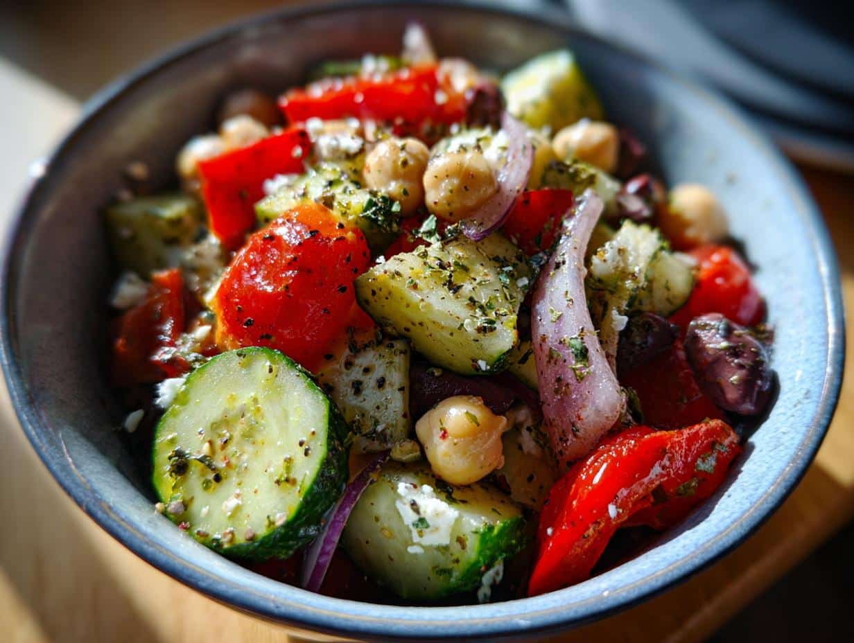 Mediterranean Chickpea Salad Recipe