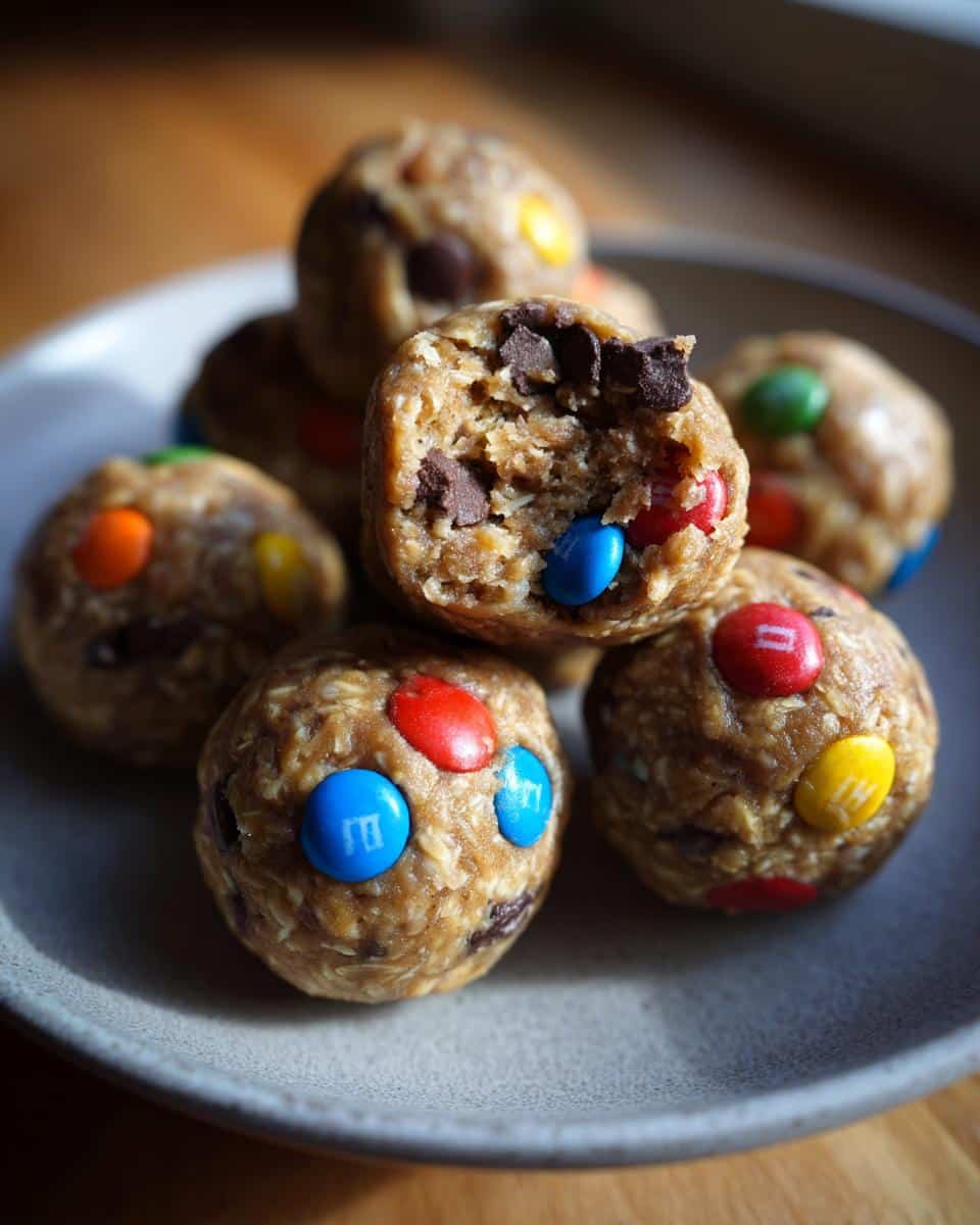 Monster Cookie Protein Balls - detail 1