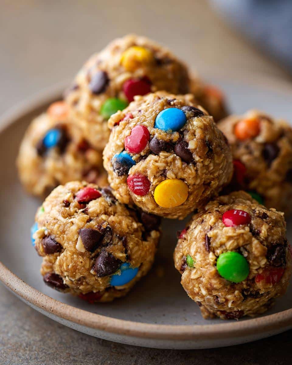 Monster Cookie Protein Balls - detail 2