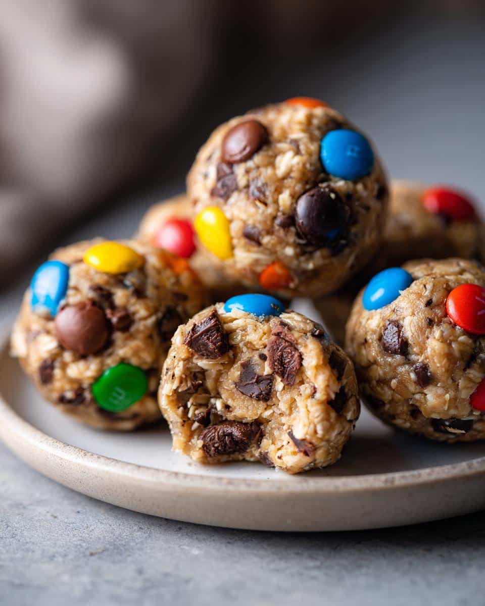 Monster Cookie Protein Balls - detail 3