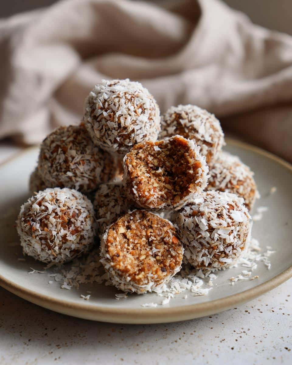 No bake protein energy balls - detail 2