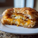 One-pan egg breakfast sandwich