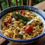 Orzo pasta salad