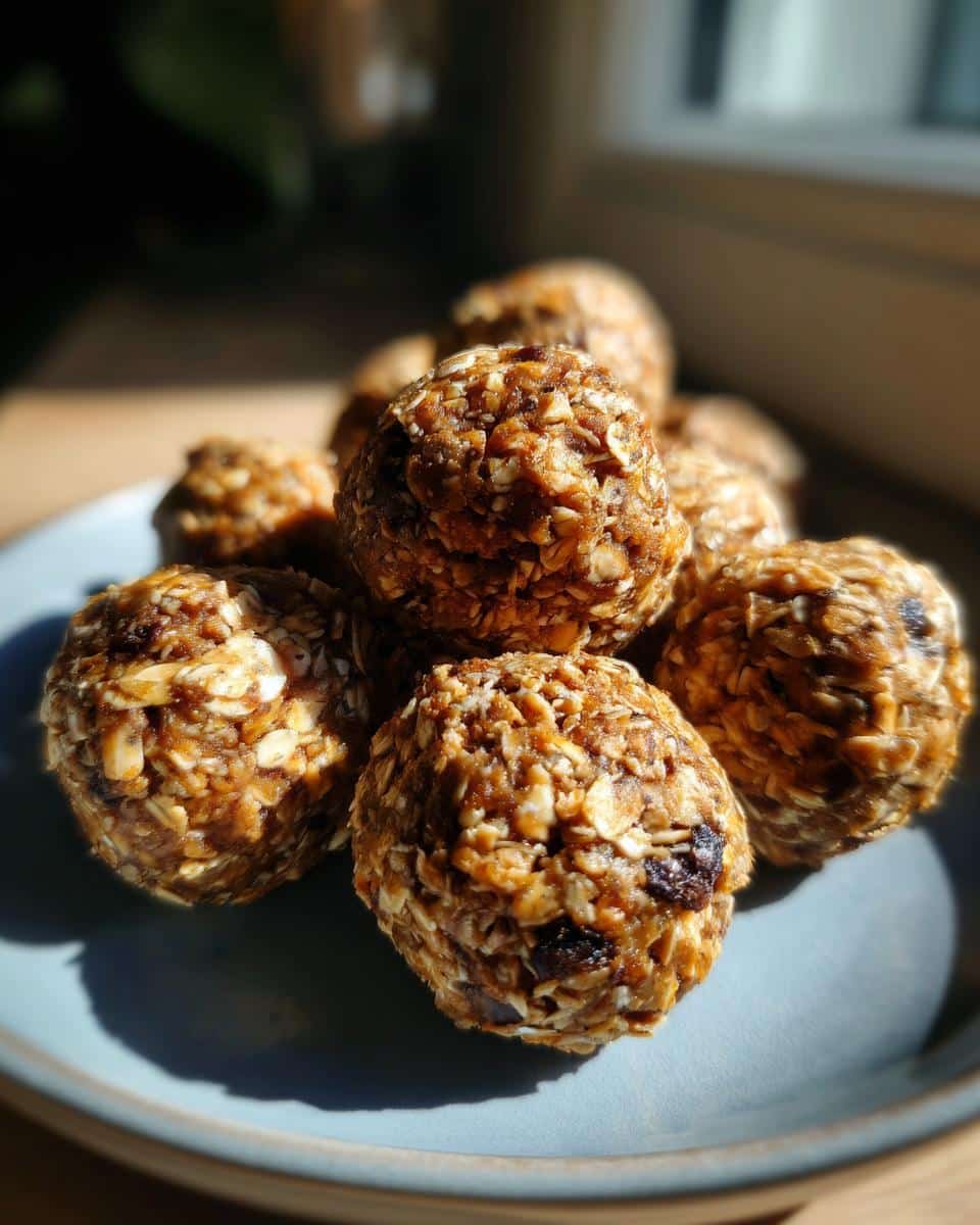 Peanut butter protein balls - detail 1