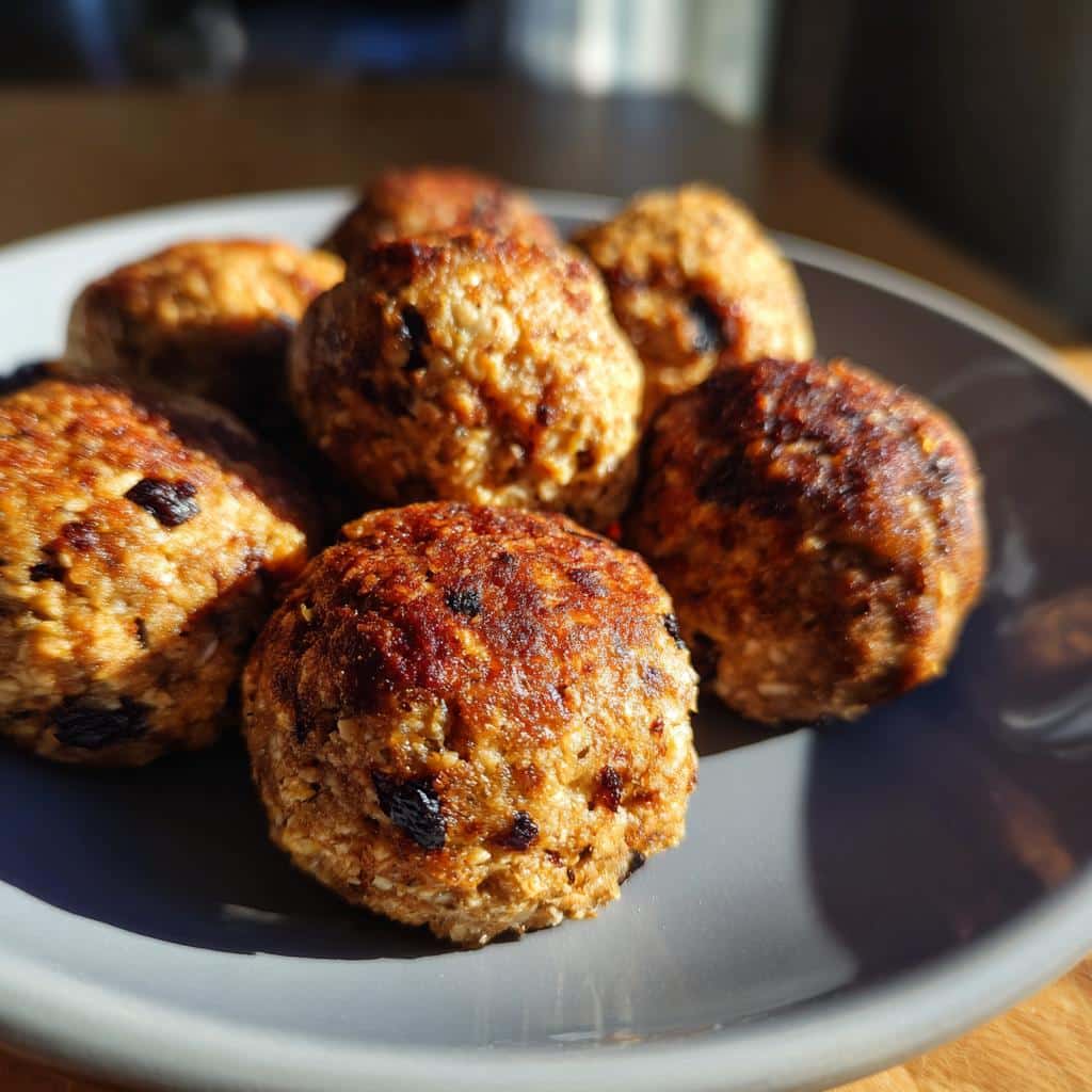 Peanut butter protein balls