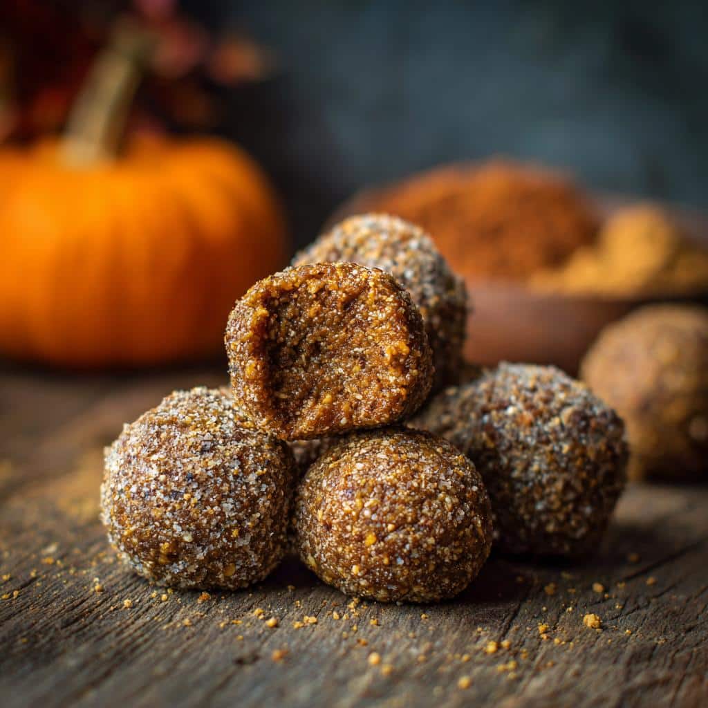 Pumpkin Protein Balls - detail 1