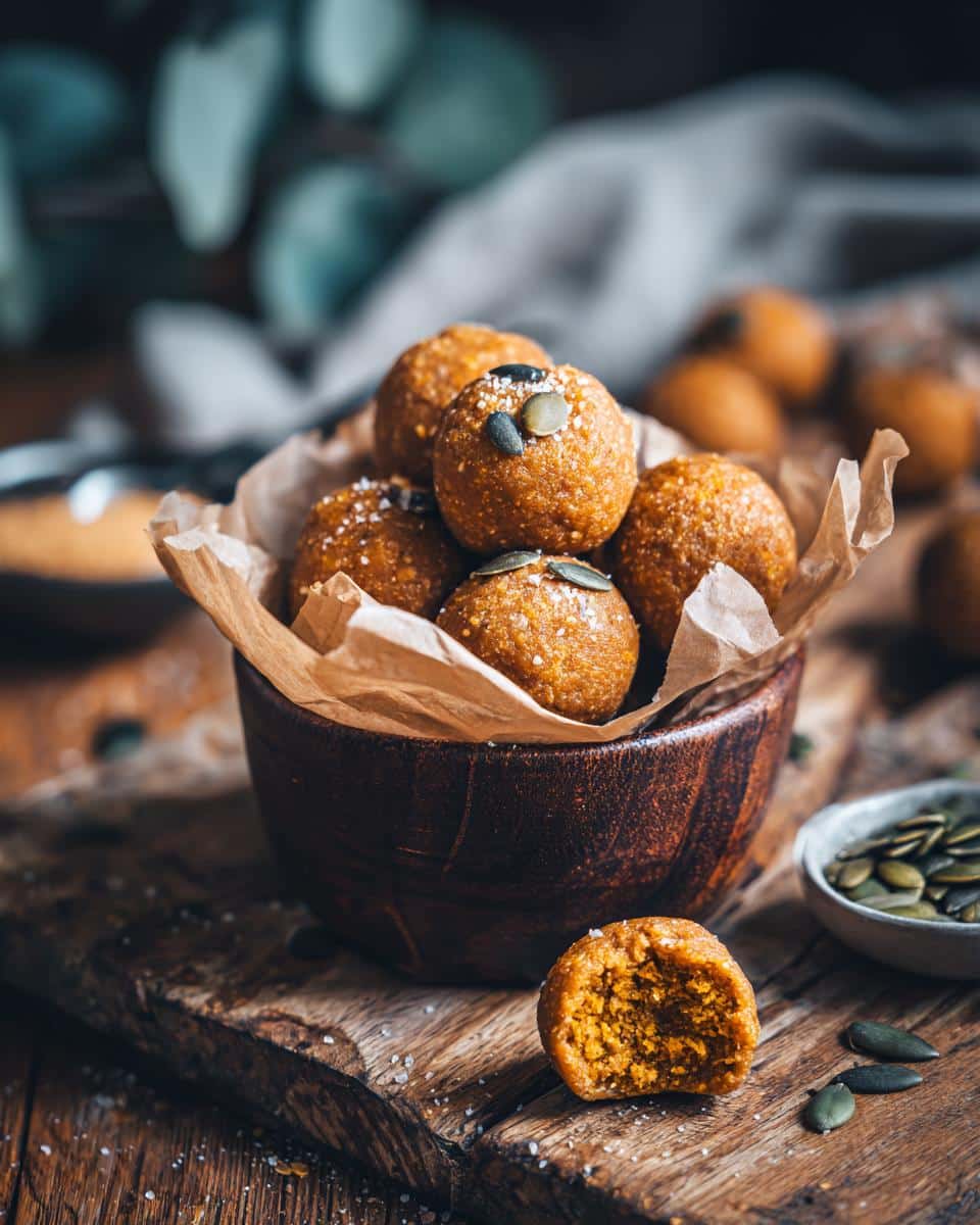 Pumpkin Protein Balls - detail 2