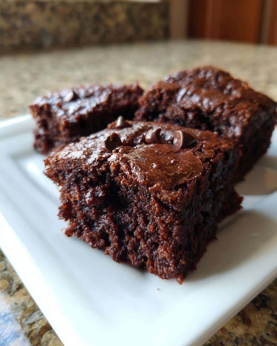 Sweet potato brownies - detail 2