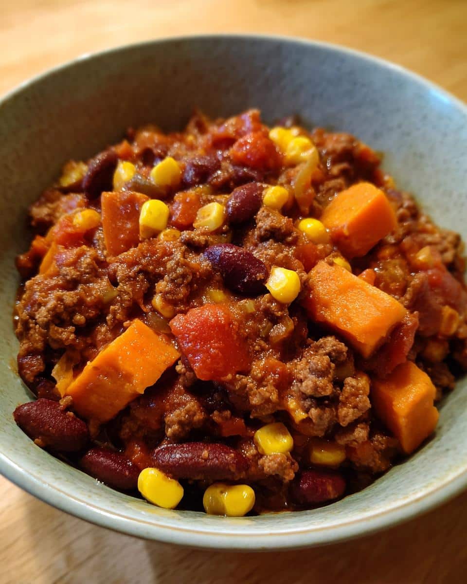 Sweet potato chili - detail 2