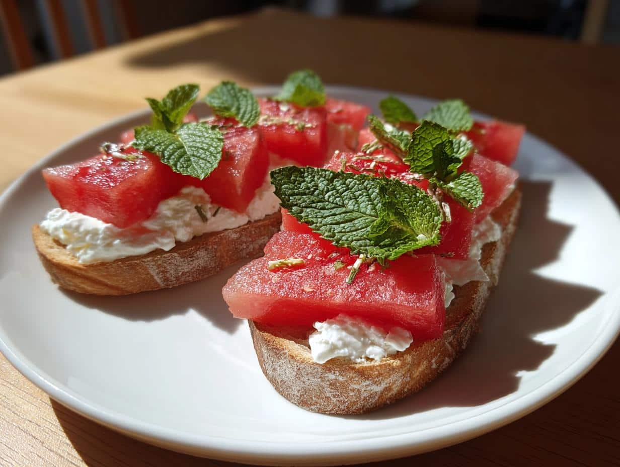 Watermelon sandwich