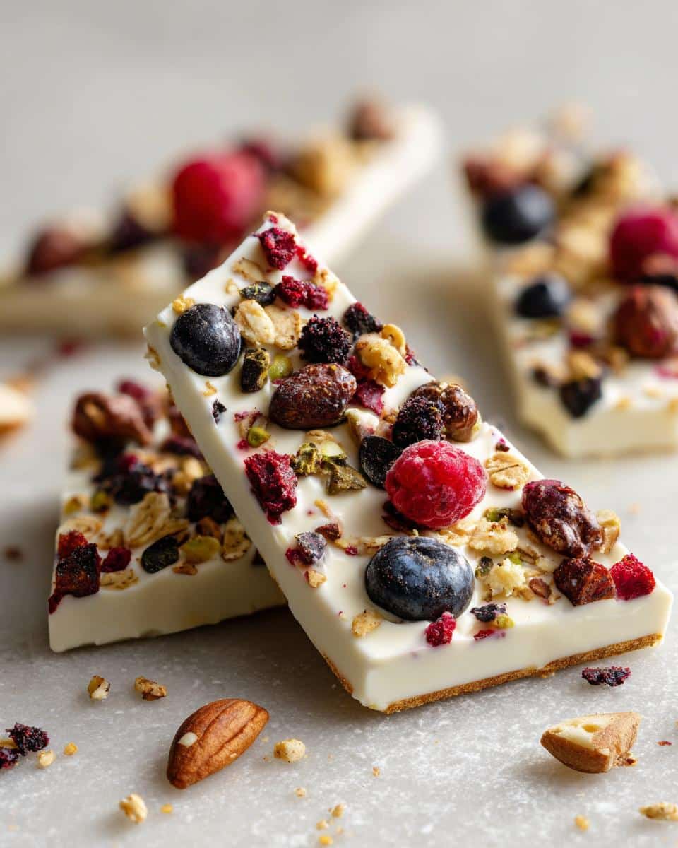 Yogurt bark - detail 2