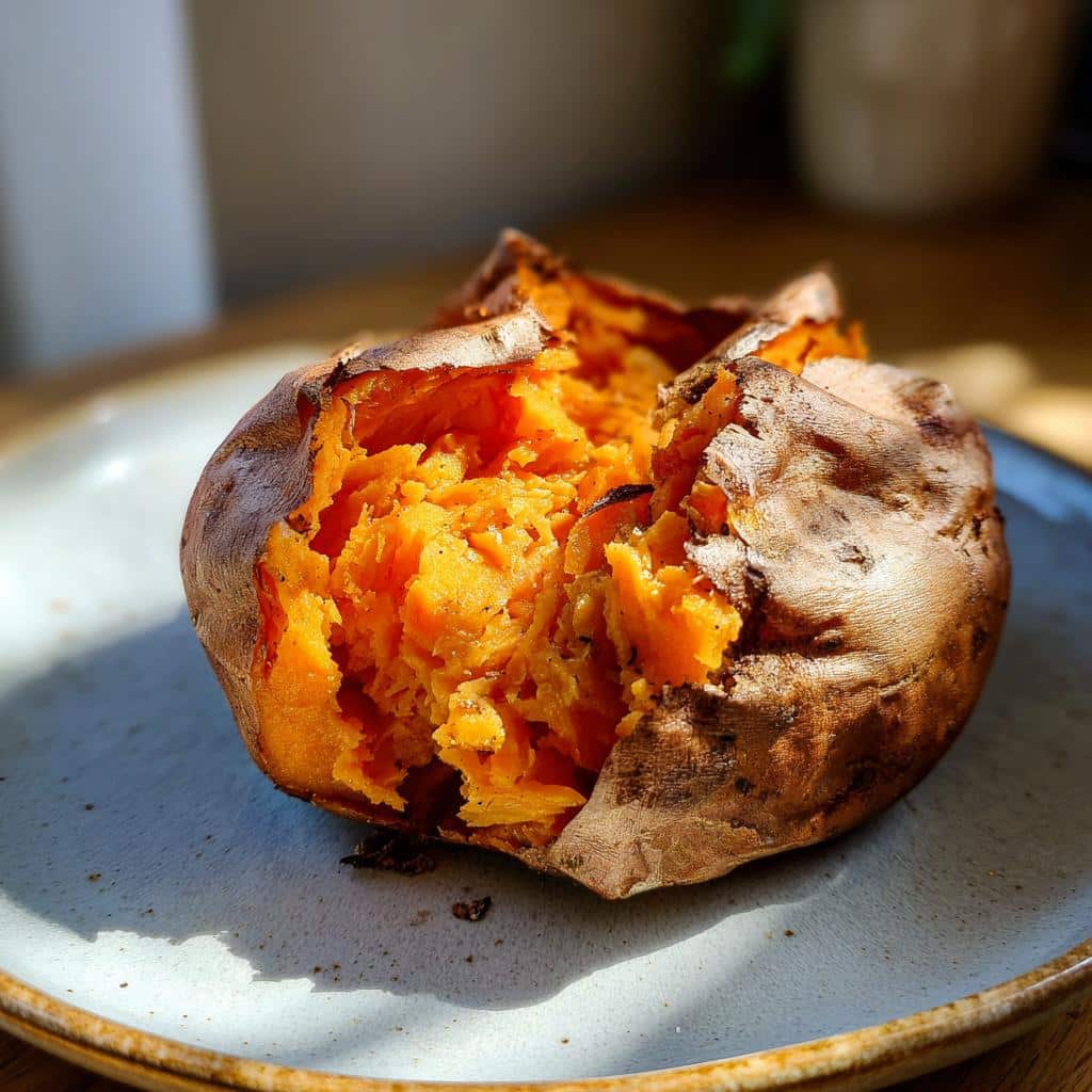 baked sweet potato - detail 2