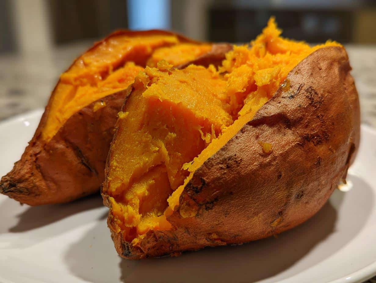 baked sweet potato