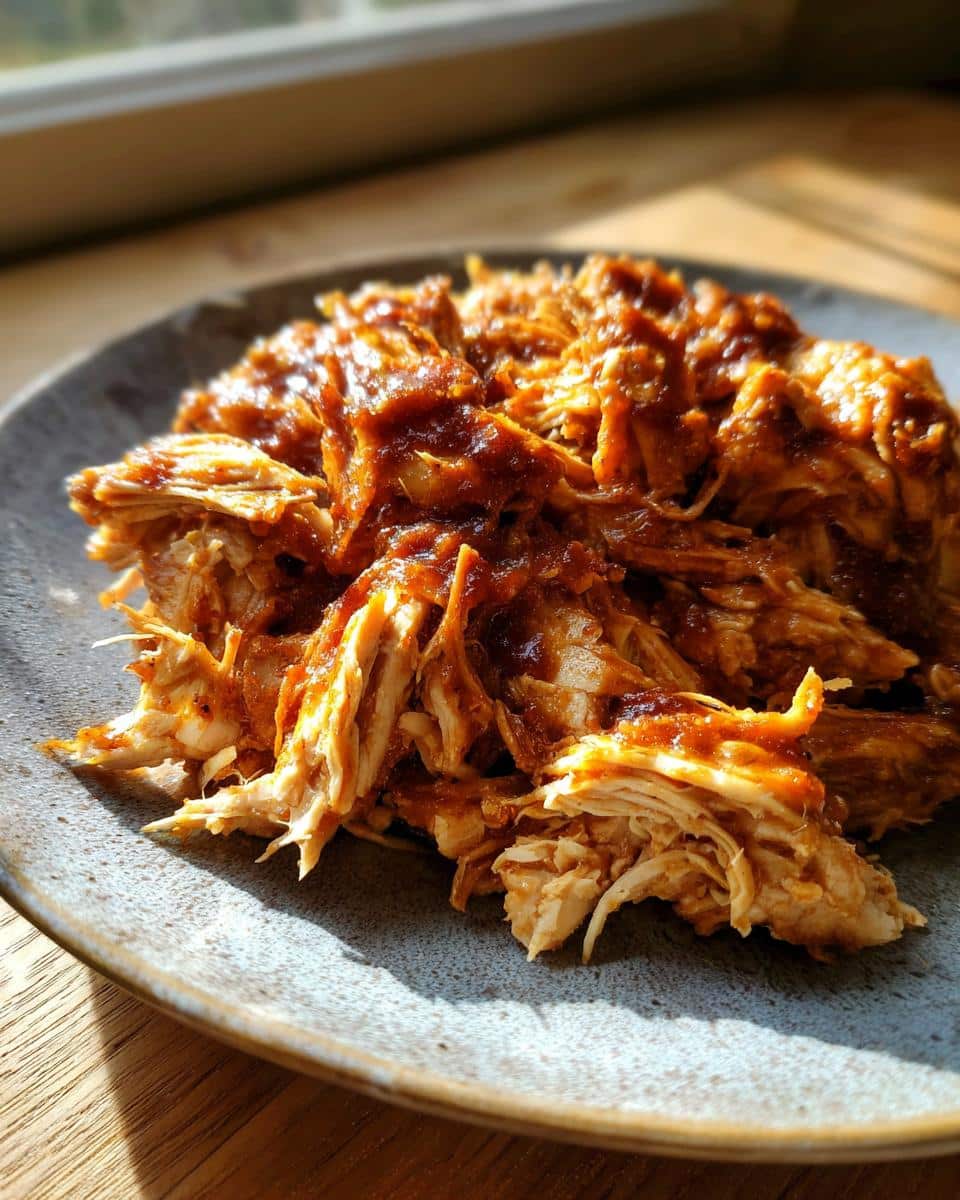 bbq chicken crockpot - detail 1