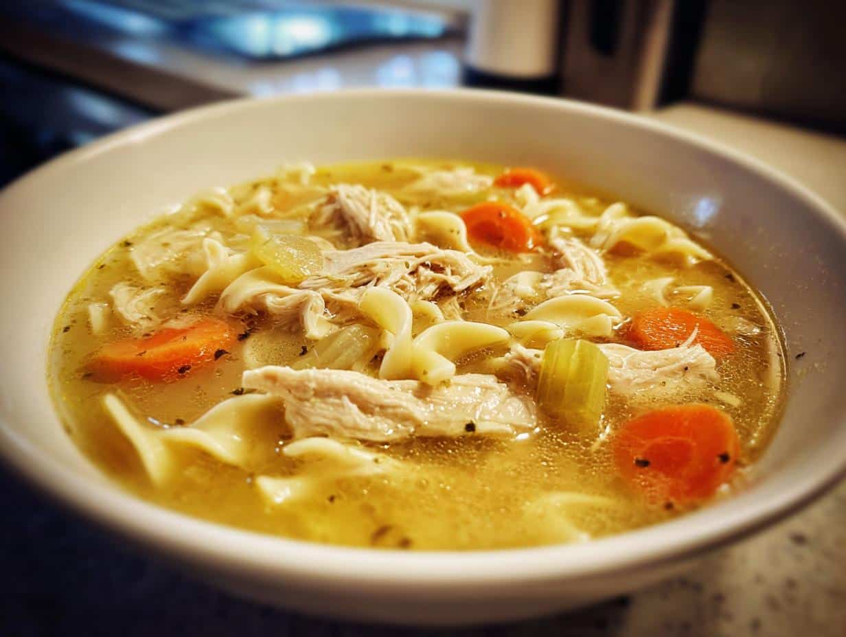 chicken noodle soup homemade
