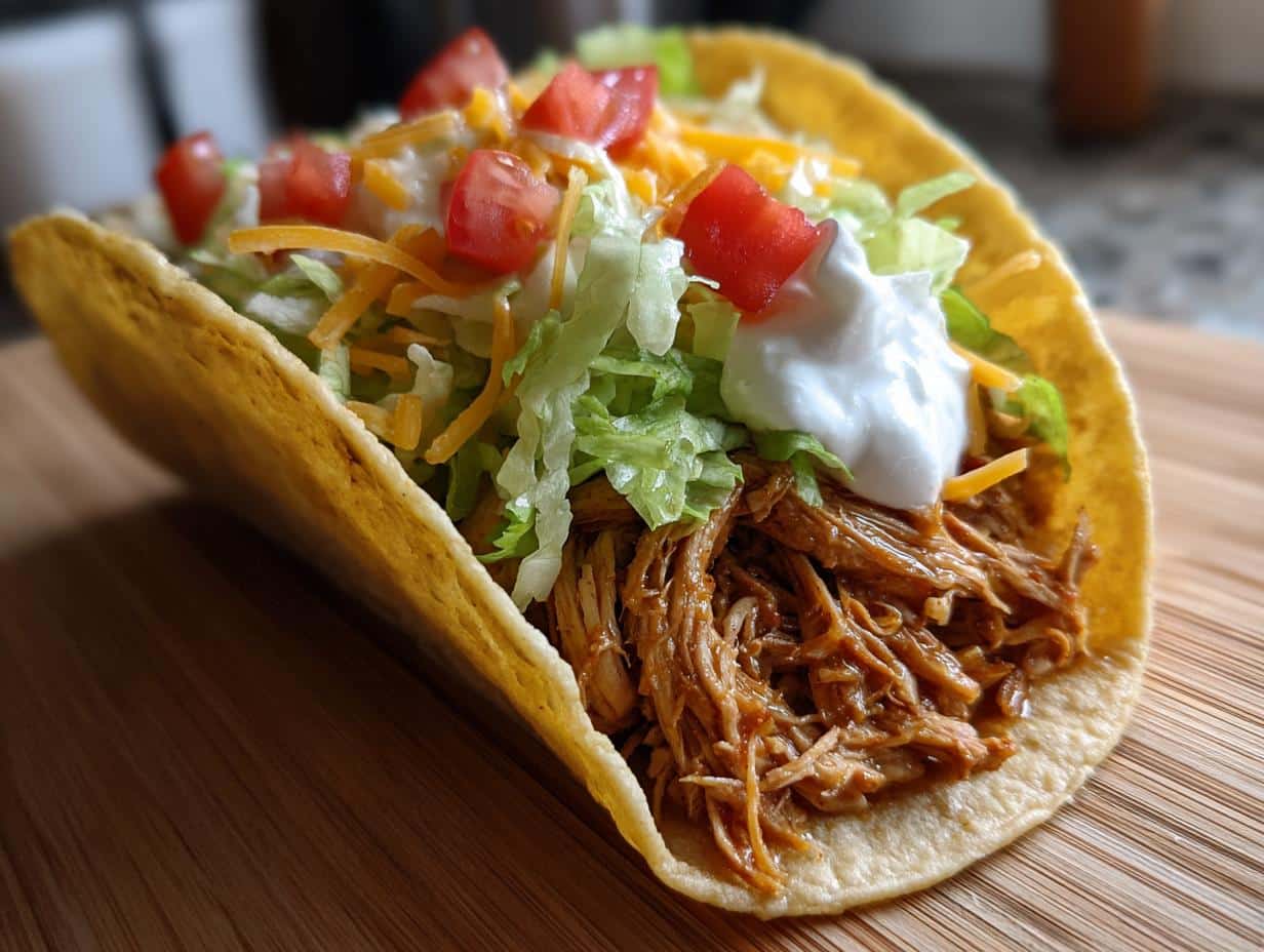 chicken tacos crockpot