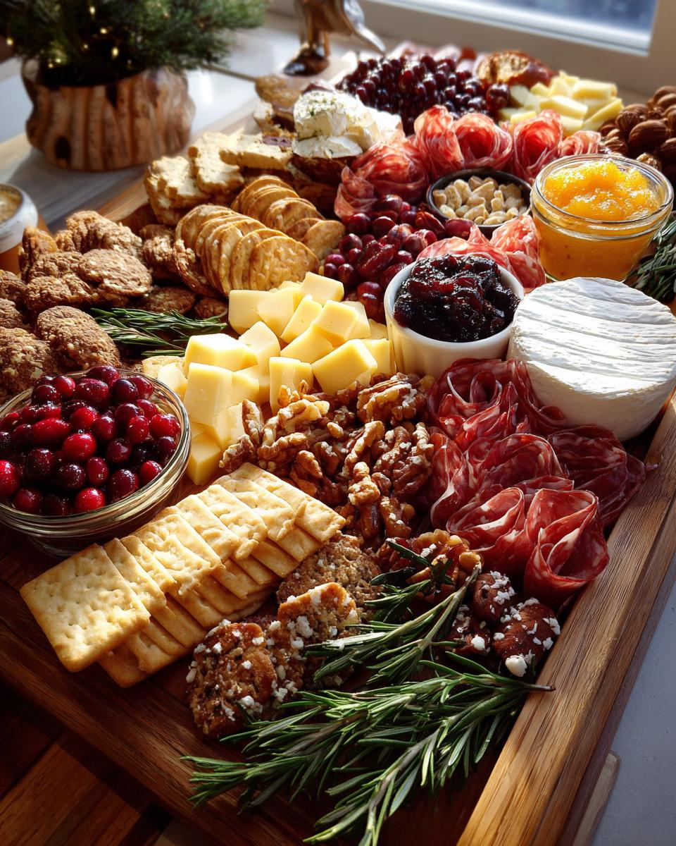 christmas charcuterie board ideas - detail 1
