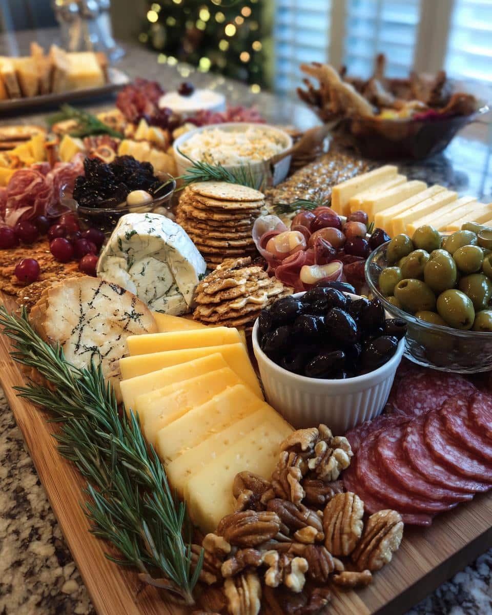 christmas charcuterie board ideas - detail 2
