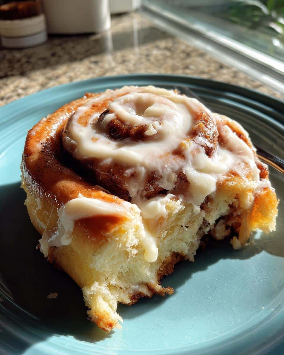 cinnamon rolls - detail 1