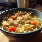 creamy chicken noodle soup