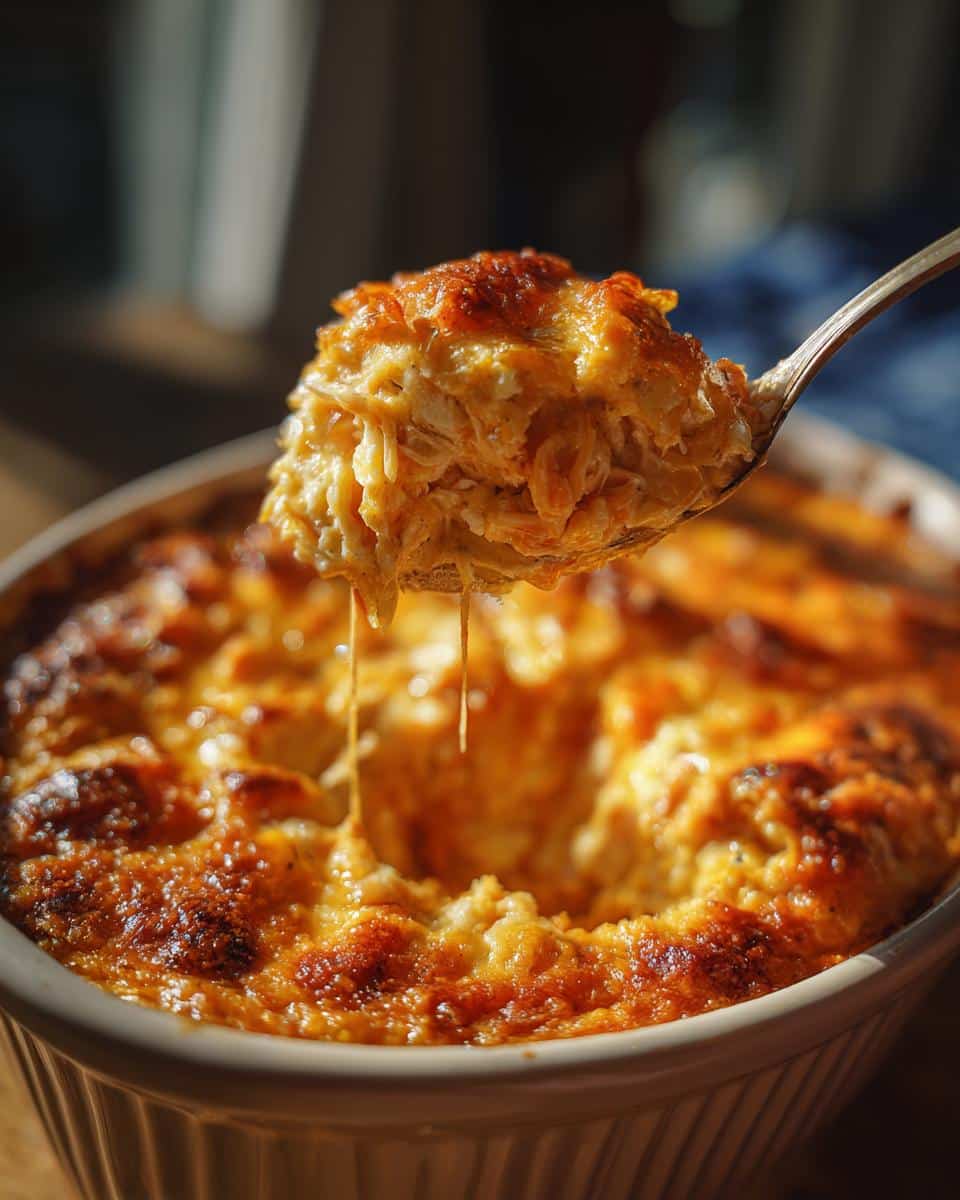 crockpot buffalo chicken dip - detail 1
