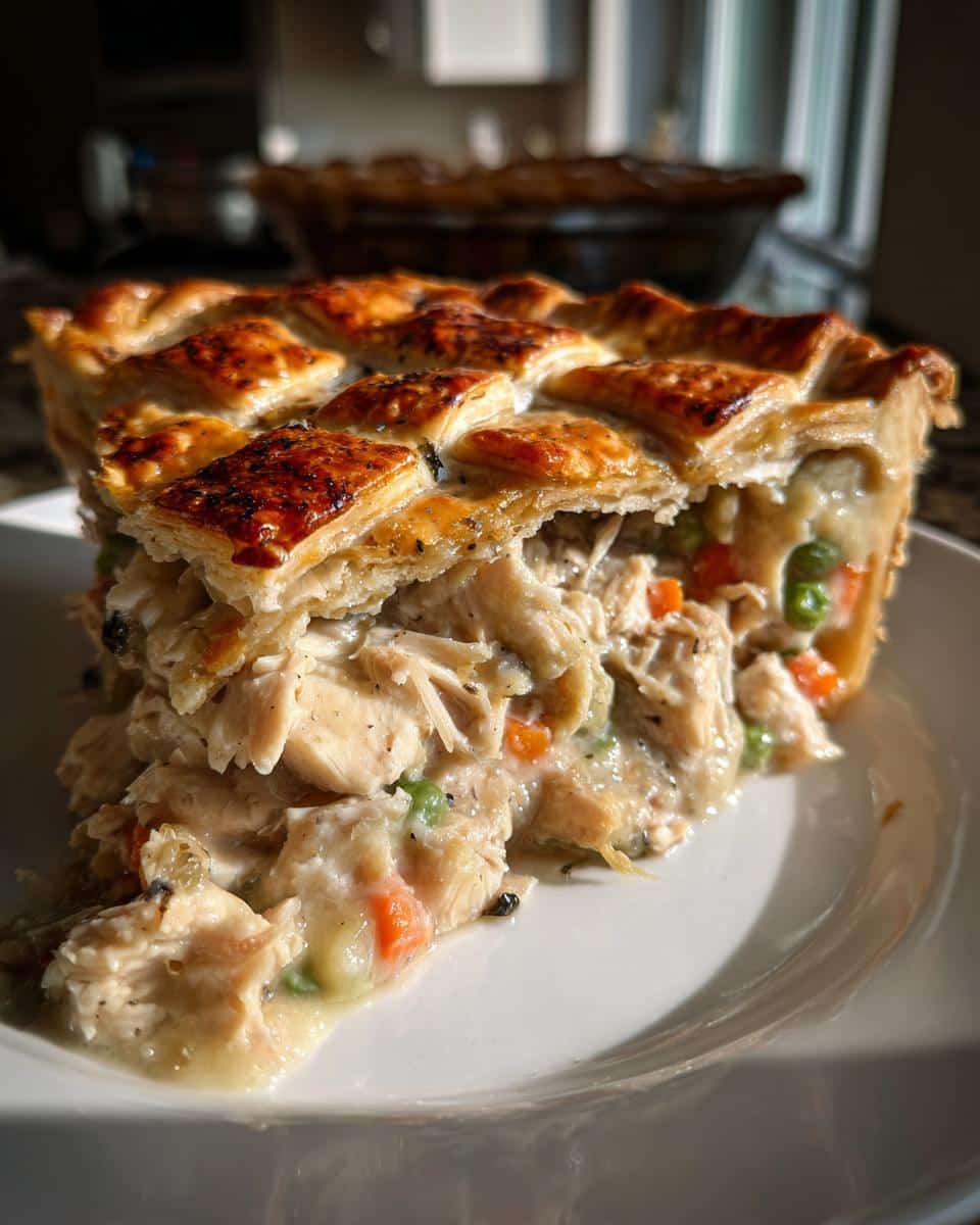 crockpot chicken pot pie - detail 1