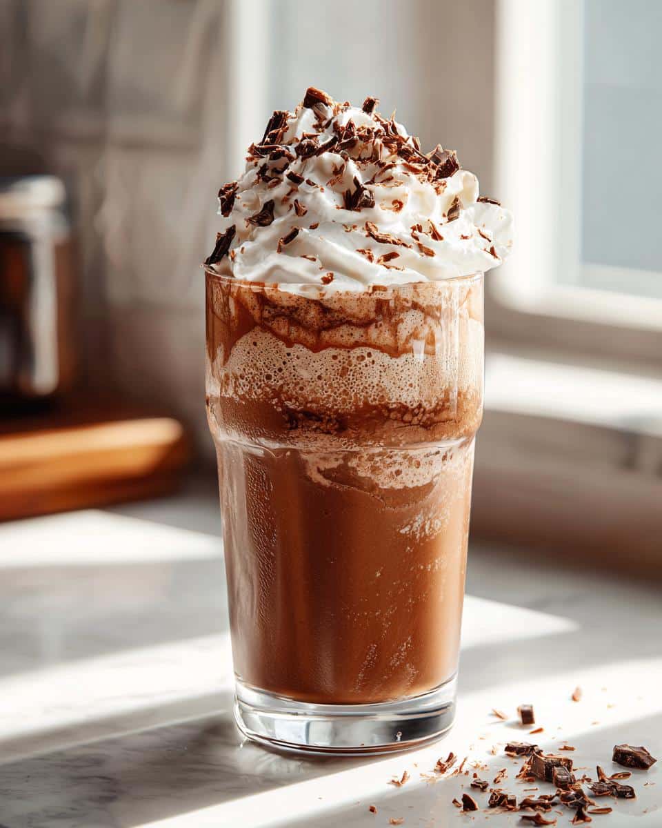 frozen hot chocolate recipe - detail 1