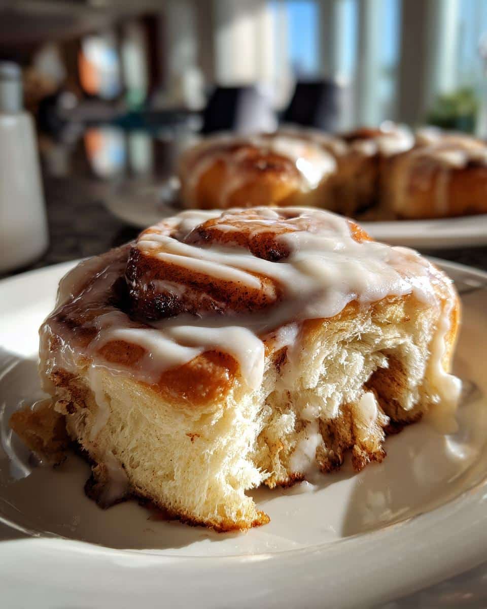 gooey cinnamon rolls - detail 1