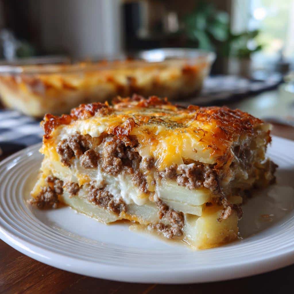 hamburger potato casserole - detail 1