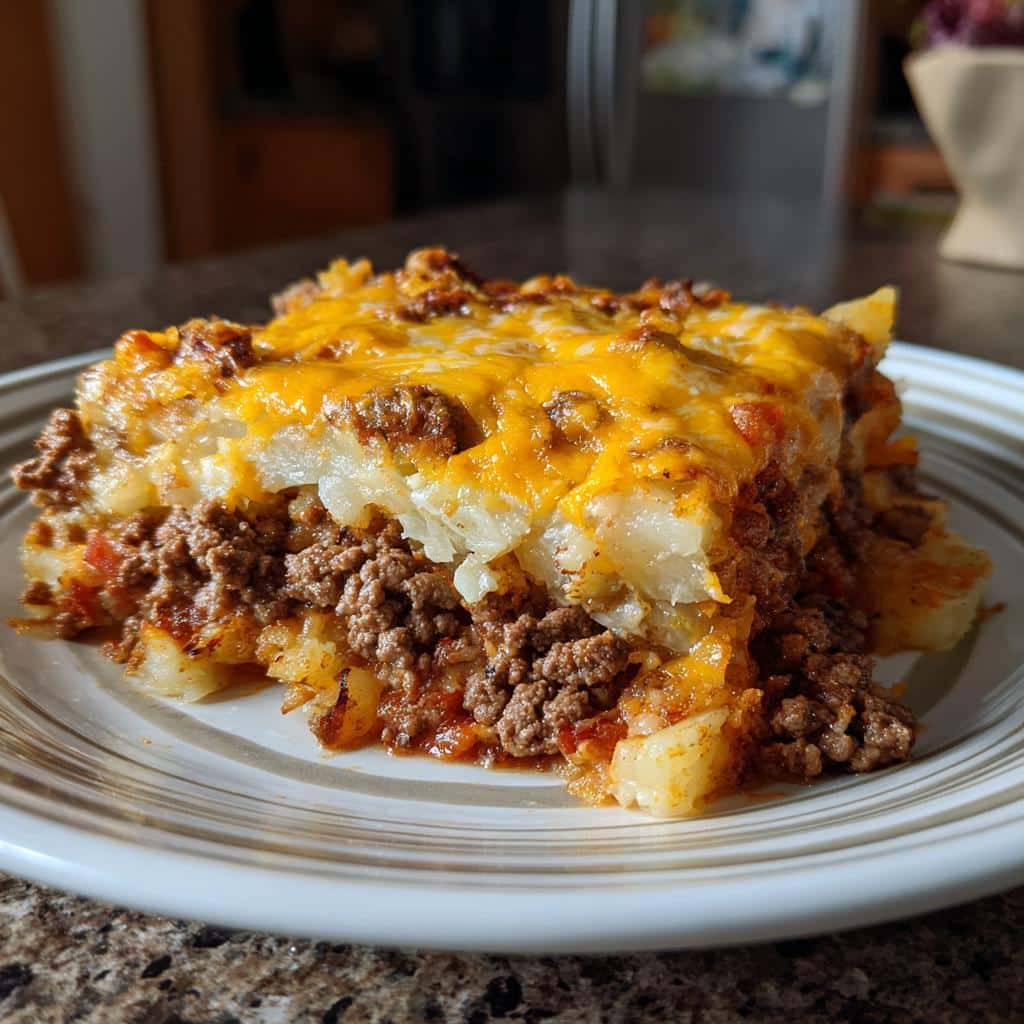 hamburger potato casserole - detail 2