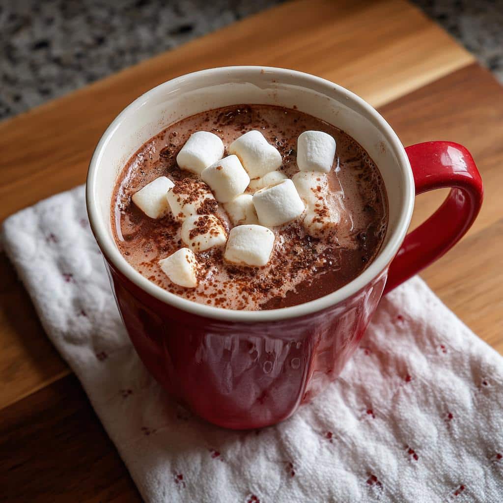 homemade hot chocolate mix recipe - detail 3