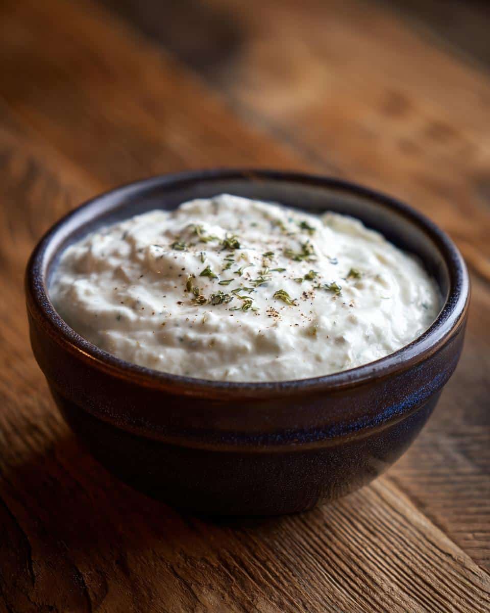 homemade ranch dressing - detail 2